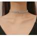 Women's Silver Color Fashion Wedding Jewelry Luxury Crystal Pearl Necklace/Earrings/Bracelet Ladies Jewelry Sets for Bridal
