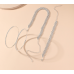 Women's Silver Color Fashion Wedding Jewelry Luxury Crystal Pearl Necklace/Earrings/Bracelet Ladies Jewelry Sets for Bridal