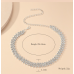 Women's Silver Color Fashion Wedding Jewelry Luxury Crystal Pearl Necklace/Earrings/Bracelet Ladies Jewelry Sets for Bridal