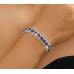 Women's Blue Color Fashion Wedding Jewelry Luxury Crystal Pearl Necklace/Earrings/Bracelet Ladies Jewelry Sets for Bridal Women's Blue Color Fashion Wedding Jewelry Luxury Crystal Pearl Necklace/Earrings/Bracelet Ladies Jewelry Sets for Bridal