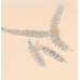 Women's Silver Fashion Wedding Jewelry Luxury Crystal Pearl Necklace/Earrings Ladies Jewelry Sets for Bridal Women's Silver Fashion Wedding Jewelry Luxury Crystal Pearl Necklace/Earrings Ladies Jewelry Sets for Bridal
