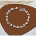 Women's Silver Color Fashion Wedding Jewelry Luxury Crystal Pearl Necklace/Earrings/Bracelet Ladies Jewelry Sets for Bridal Women's Silver Color Fashion Wedding Jewelry Luxury Crystal Pearl Necklace/Earrings/Bracelet Ladies Jewelry Sets for Bridal