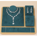Women's Silver Color Fashion Wedding Jewelry Luxury Crystal Pearl Necklace/Earrings/Bracelet Ladies Jewelry Sets for Bridal Women's Silver Color Fashion Wedding Jewelry Luxury Crystal Pearl Necklace/Earrings/Bracelet Ladies Jewelry Sets for Bridal