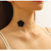 Gothic Elegant Rose Flower Clavicle Chain Necklace for Women Adjustable Sexy Choker Mariage Jewelry Gift Fashion Accessories