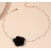 Gothic Elegant Rose Flower Clavicle Chain Necklace for Women Adjustable Sexy Choker Mariage Jewelry Gift Fashion Accessories