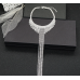 New Shiny Silver Necklace Ladies Exquisite Clavicle Chain Necklace Jewelry for Ladies Gift New Shiny Silver Necklace Ladies Exquisite Clavicle Chain Necklace Jewelry for Ladies Gift
