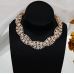 New Shiny Gold Necklace Ladies Exquisite Clavicle Chain Necklace Jewelry for Ladies Gift