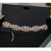New Shiny Gold Necklace Ladies Exquisite Clavicle Chain Necklace Jewelry for Ladies Gift
