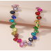 New Shiny Multicolor Heart Necklace Ladies Exquisite Clavicle Chain Necklace Jewelry for Ladies Gift New Shiny Multicolor Heart Necklace Ladies Exquisite Clavicle Chain Necklace Jewelry for Ladies Gift