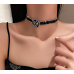 New Black Flower Necklace Ladies Exquisite Clavicle Chain Necklace Jewelry for Ladies Gift New Black Flower Necklace Ladies Exquisite Clavicle Chain Necklace Jewelry for Ladies Gift