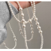 New White Pearl Three Layer Necklace Ladies Exquisite Clavicle Chain Necklace Jewelry for Ladies Gift New White Pearl Three Layer Necklace Ladies Exquisite Clavicle Chain Necklace Jewelry for Ladies Gift