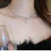 New White Pearl Butterfly Necklace Ladies Exquisite Clavicle Chain Necklace Jewelry for Ladies Gift New White Pearl Butterfly Necklace Ladies Exquisite Clavicle Chain Necklace Jewelry for Ladies Gift