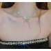 New White Butterfly Necklace Ladies Exquisite Clavicle Chain Necklace Jewelry for Ladies Gift