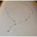 New White Pearl Necklace Ladies Exquisite Clavicle Chain Necklace Jewelry for Ladies Gift