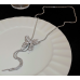 New Silver Pearl Butterfly Necklace Ladies Exquisite Clavicle Chain Necklace Jewelry for Ladies Gift