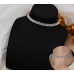 New Shiny Necklace Ladies Exquisite Double Layer Clavicle Chain Necklace Jewelry for Ladies Gift