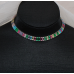 New Shiny Multicolor Necklace Ladies Exquisite Double Layer Clavicle Chain Necklace Jewelry for Ladies Gift