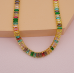 New Shiny Multicolor Necklace Ladies Exquisite Double Layer Clavicle Chain Necklace Jewelry for Ladies Gift New Shiny Multicolor Necklace Ladies Exquisite Double Layer Clavicle Chain Necklace Jewelry for Ladies Gift