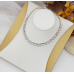 New Shiny Multicolor Necklace Ladies Exquisite Clavicle Chain Necklace Jewelry for Ladies Gift