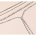 New Shiny Silver  Necklace Ladies Exquisite Clavicle Chain Necklace Jewelry for Ladies Gift