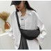Black Summer Pleated Handlebags For Women Cloud Bags Leisure Armpit Bag Shopping Shoulder Bags Dumpling Handbag Female