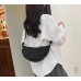 Black Summer Pleated Handlebags For Women Cloud Bags Leisure Armpit Bag Shopping Shoulder Bags Dumpling Handbag Female