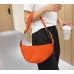 Red Summer Pleated Handlebags For Women Cloud Bags Leisure Armpit Bag Shopping Shoulder Bags Dumpling Handbag Female