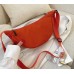 Red Summer Pleated Handlebags For Women Cloud Bags Leisure Armpit Bag Shopping Shoulder Bags Dumpling Handbag Female