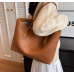New Brown Fashion Casual Lingge Embroidered Scarf One Shoulder Small Square Bag Shoulder Strap Letter Printing Cross Body Women's Bag