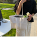 New White Fashion Casual Lingge Shoulder Small Square Bag Shoulder Strap Letter Printing Cross Body Women's Bag New White Fashion Casual Lingge Shoulder Small Square Bag Shoulder Strap Letter Printing Cross Body Women's Bag