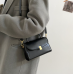 New Black Handbag Women's Buckle Decor Flap Purse Fashion PU Leather Crossbody high quality bag Bag New Black Handbag Women's Buckle Decor Flap Purse Fashion PU Leather Crossbody high quality bag Bag