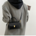 New Black Handbag Women's Buckle Decor Flap Purse Fashion PU Leather Crossbody high quality bag Bag New Black Handbag Women's Buckle Decor Flap Purse Fashion PU Leather Crossbody high quality bag Bag
