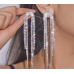 Sparkling Silver Women's Cubic Zirconia Stud Earrings Gorgeous Female Wedding Party Fashion Ear Piercing Accessories New Jewelry Sparkling Silver Women's Cubic Zirconia Stud Earrings Gorgeous Female Wedding Party Fashion Ear Piercing Accessories New Jewelry