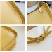 Yellow PU Leather Fashion Design Crossbody Bags For Women Summer Travel Shoulder Bags Large Capacity Handbags and Purse Armpit Hobo Bag