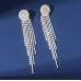 Sparkling Silver Women's Cubic Zirconia Heart Stud Earrings Gorgeous Female Wedding Party Fashion Ear Piercing Accessories New Jewelry Sparkling Silver Women's Cubic Zirconia Heart Stud Earrings Gorgeous Female Wedding Party Fashion Ear Piercing Accessories New Jewelry