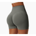 Gray Women Sports Shorts High Waist Yoga Shorts Slim Fit Butt Lift Gym Running High Elastic Biker Shorts Gray Women Sports Shorts High Waist Yoga Shorts Slim Fit Butt Lift Gym Running High Elastic Biker Shorts