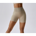 Beige Women Sports Shorts High Waist Yoga Shorts Slim Fit Butt Lift Gym Running High Elastic Biker Shorts Beige Women Sports Shorts High Waist Yoga Shorts Slim Fit Butt Lift Gym Running High Elastic Biker Shorts