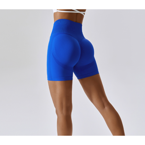 Blue Women Sports Shorts High Waist Yoga Shorts Slim Fit Butt Lift Gym Running High Elastic Biker Shorts Blue Women Sports Shorts High Waist Yoga Shorts Slim Fit Butt Lift Gym Running High Elastic Biker Shorts