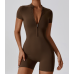 Yoga Set Brown Women Fitness Rompers Sexy One Piece Strap Tummy Control Padded Sports Bra Workout JumpSuits Sportswear Yoga Set Brown Women Fitness Rompers Sexy One Piece Strap Tummy Control Padded Sports Bra Workout JumpSuits Sportswear