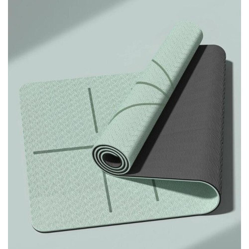 Yoga Mat Non Slip, Eco Friendly Fitness Exercise Mat with Carrying Strap,Pro Yoga Mats for Women,Workout Mats for Home, Pilates