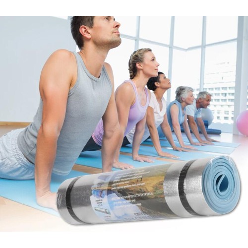 6mm Thick EVA Yoga Mat Moisture-proof Outdoor Non-Slip Durable Camping Picnic Mat 1800x500x6mm Exercise Gym Fitness Workout