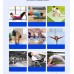 3-Fold Folding Mat With Carrying Handles Gymnastics Home Gym Protective Flooring For Yoga Sports Exercise Dropship