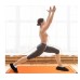 140/180/200CM Yoga Sliding Mat Sport Fitness Glide Pilates Skating Training Board Mat for Ice Hockey Roller Skating Leg Exercise