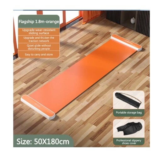 140/180/200CM Yoga Sliding Mat Sport Fitness Glide Pilates Skating Training Board Mat for Ice Hockey Roller Skating Leg Exercise 140/180/200CM Yoga Sliding Mat Sport Fitness Glide Pilates Skating Training Board Mat for Ice Hockey Roller Skating Leg Exercise