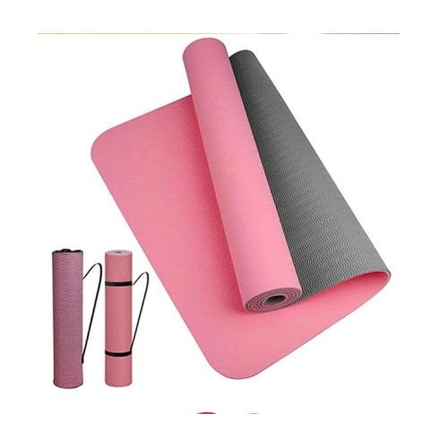 Thick two-color, non-slippery TPE yoga mat, high quality movement for fitness fitness in the home of the tasteless Pad180 * 57cm