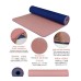 Thick two-color, non-slippery TPE yoga mat, high quality movement for fitness fitness in the home of the tasteless Pad180 * 57cm Thick two-color, non-slippery TPE yoga mat, high quality movement for fitness fitness in the home of the tasteless Pad180 * 57cm