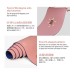 Thick two-color, non-slippery TPE yoga mat, high quality movement for fitness fitness in the home of the tasteless Pad180 * 57cm Thick two-color, non-slippery TPE yoga mat, high quality movement for fitness fitness in the home of the tasteless Pad180 * 57cm
