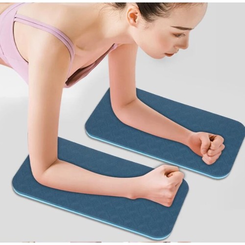 2Pcs Yoga Knee Pad Cushion Soft TPE Pad Support Protective Pad For Elbow Leg Arm Balance Exercise Fitness Workout Yoga Mat