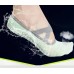 1 Pair Women Yoga Socks Silicone Sole Anti Slip Pilates Socks Sticky Bottom Workout Grip Socks with Ballet Cross