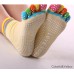 Women Colorful Yoga Socks Non-Slip Ladies Dance Socks Cotton Healthy Sports Five-toed Socks Women Colorful Yoga Socks Non-Slip Ladies Dance Socks Cotton Healthy Sports Five-toed Socks